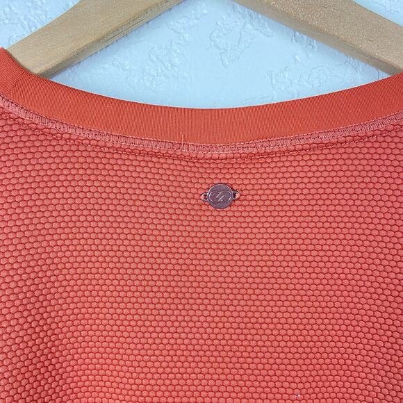 Calia Carrie underwood orange long sleeve v-neck - Picture 4 of 7